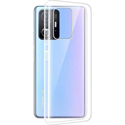 Чехол - Phonillico - Xiaomi 11T/11T PRO - Силиконовый Гель TPU - Прозрачный - Ультра Тонкий