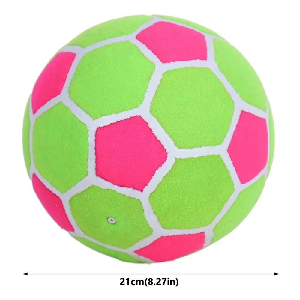 Size 4 Sticky Soccer Ball Inflatable Felt Soccer Ball Target Shooting Ball For Outdoor Games