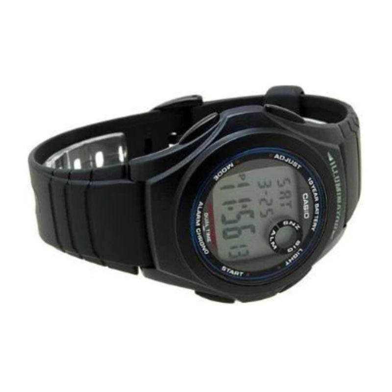 Casio Серия STANDARD, модные, ретро, простые и лаконичные, десять лет мощности и практичности, кварцевый механизм, полимерный ремешок, японские F-200W-1A