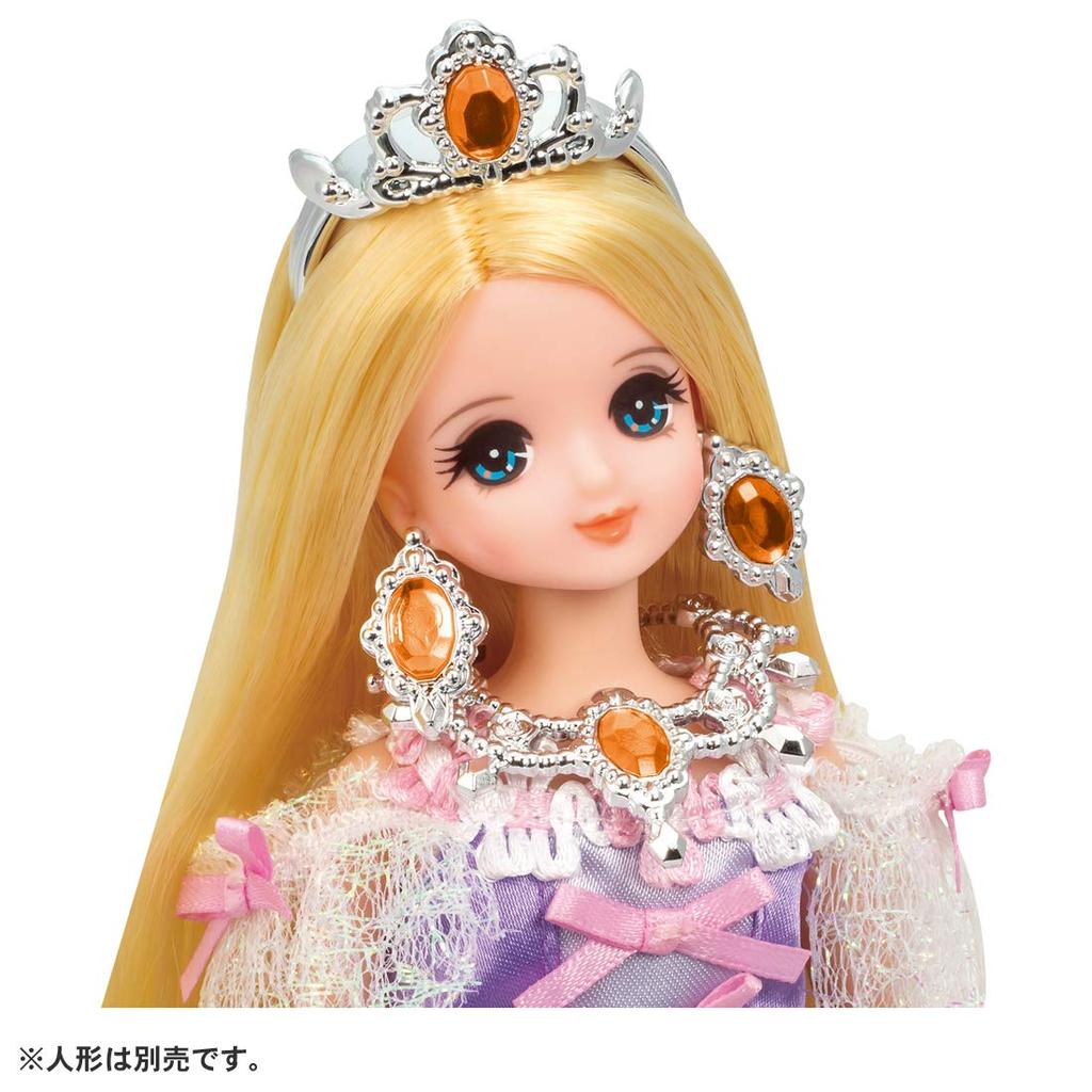 TAKARA TOMY Dreaming Princess Deluxe Jewelry играет в 3 года и проходит сертификацию ST Mark по безопасности игрушек Licca TAKARA TOMY "Licca-chan Set" Dressup