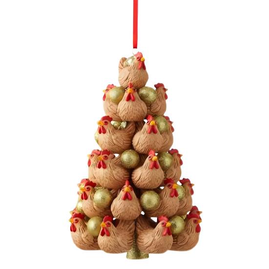 Подвеска-пирамидка с животными, Подвеска на новогоднюю елку с животными, 2D акриловое подвесное украшение для рождественской елки, брелок для рюкзака, для автомобиля