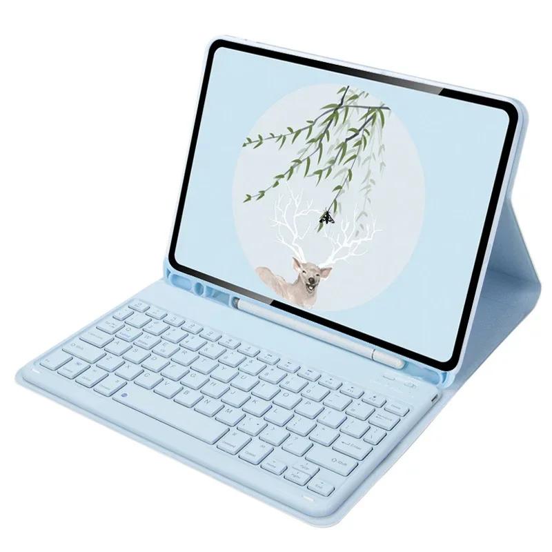 Для Samsung Galaxy Tab A11 Plus 11 дюймов 2025 SM-X236B SM-X236 Планшетов Чехол-клавиатура для Galaxy Tab A11+ SM-X230 SM-X235 Обложка
