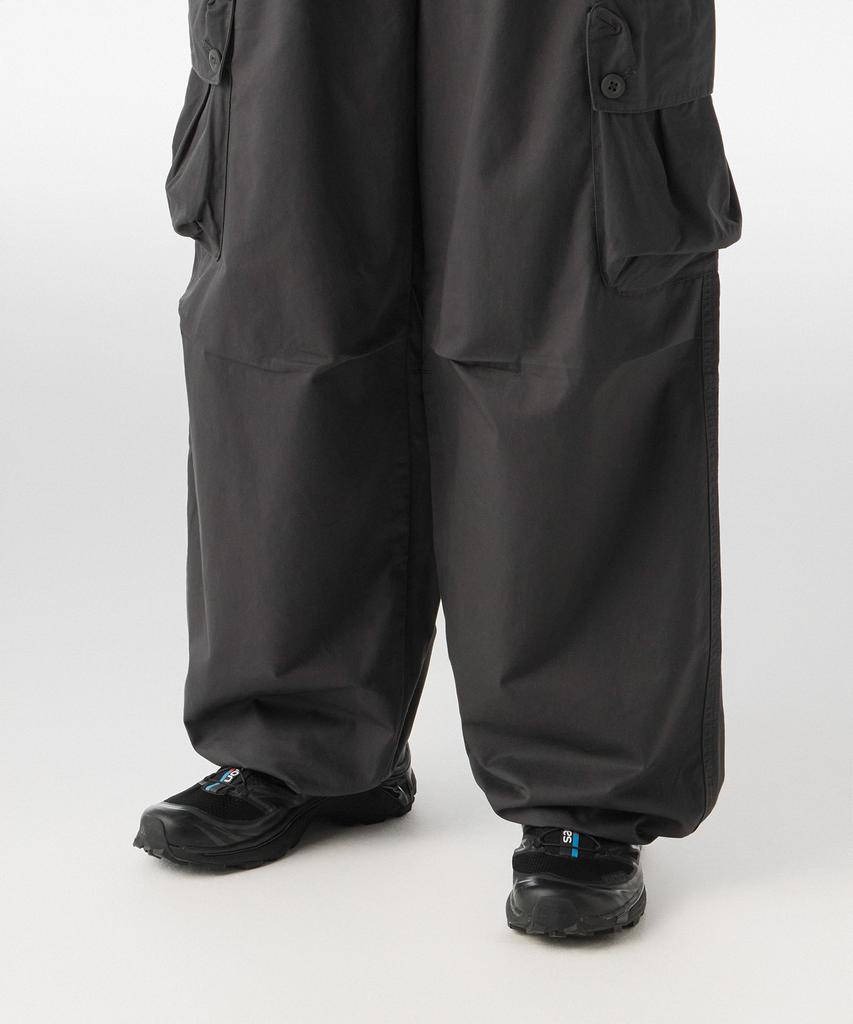 MUSINSA STANDARD WOMAN Women'S Cotton Parachute Cargo Pants [Dark Grey]