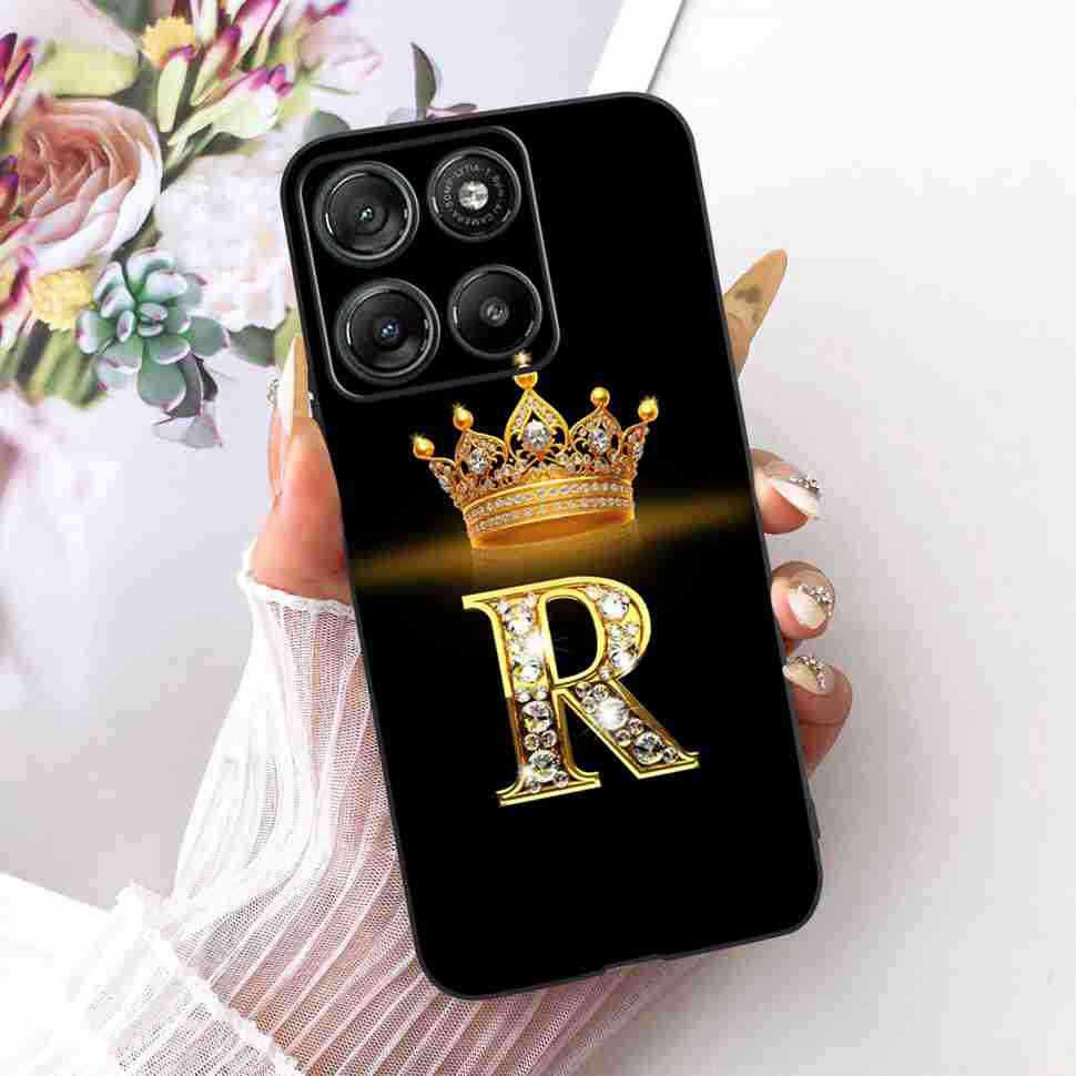 Для Motorola Moto G67 Чехол-аккумулятор Пара 26 Букв Чехол Мягкий Силиконовый Чехлы для Телефона Для Moto G 67 G67 Power Бампер