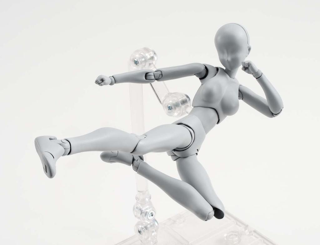 НАБОР TAMASHII NATIONS DX цветная подвижная фигурка 135 мм SHFiguarts Body-chan (Серая версия.) приблизительно. АБС и ПВХ
