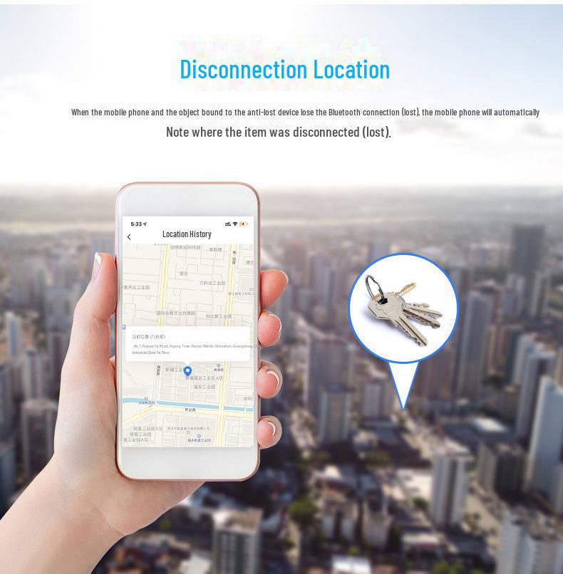 Поиск кошелька-брелка Arrizo: Двустороннее Bluetooth, долговечное, интеллектуальное устройство против потери