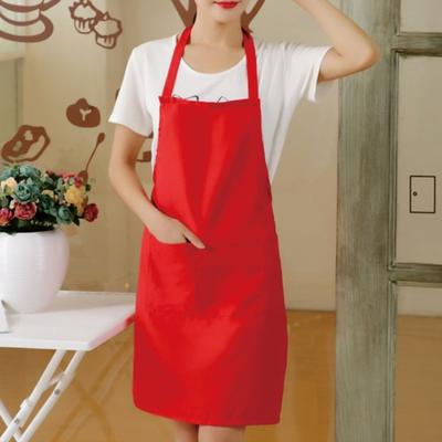 Фартук унисекс, долговечный рабочий фартук с карманами, регулируемые ремни, кухонный фартук для гриля, ресторана, бара, кафе