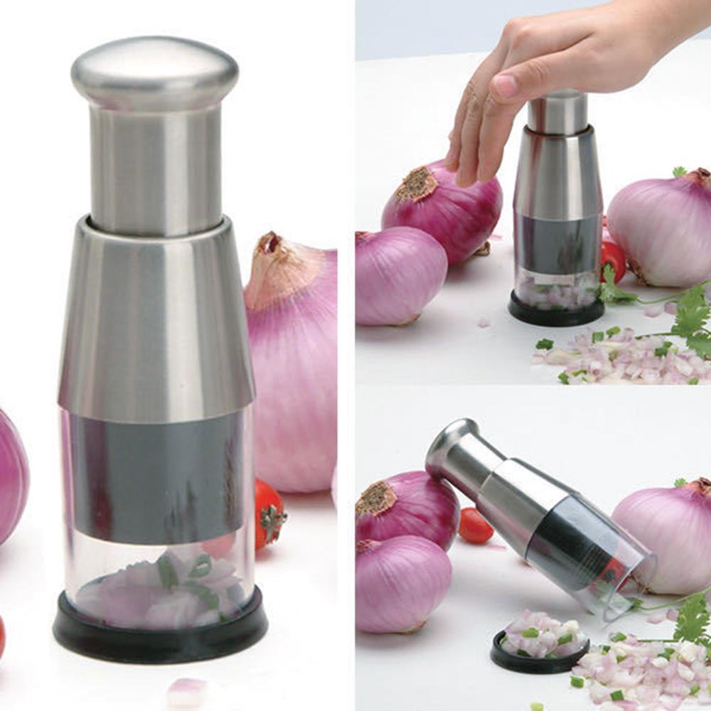304 Stainless Steel Garlic Press Crusher Kitchen Gadget Cooking Vegetables Ginger Squeezer Masher Handheld Ginger Mincer Tools