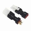 LinsyRC 2pcs Deans Style T-Plug Male Connector To Tamiya Female Connector and 2pcs Deans Style T-Plug Female Connector To Tamiya Male Connector