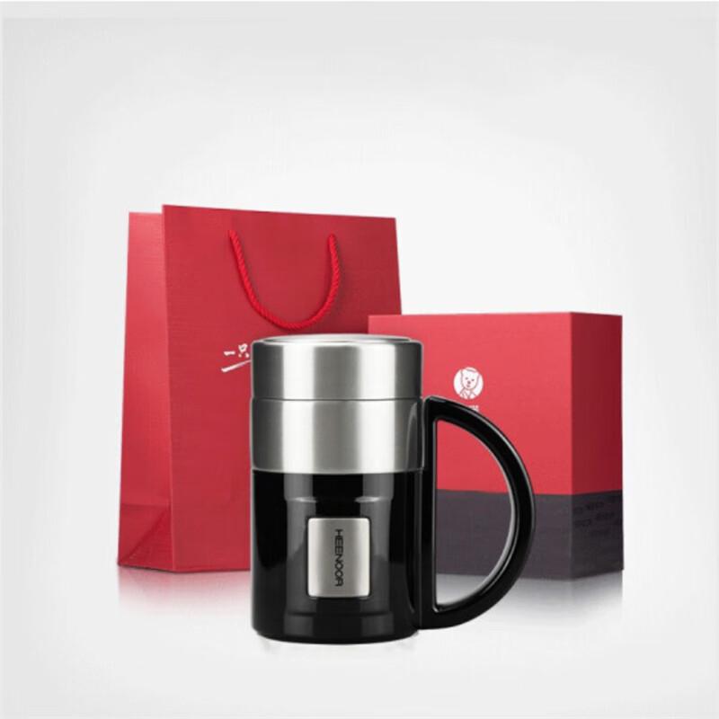Heenoor 304 Stainless Steel Vacuum Insulated Tea Mug with Handle