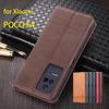Роскошный магнитный адсорбционный кожаный чехол для Xiaomi POCO F4 Flip Cover Защитный чехол Capa Fundas Coque