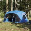 VidaXL Family Tent 10 Person, Shade Tent with Carry Bag, Portable Awning with Sidewalls for 94289