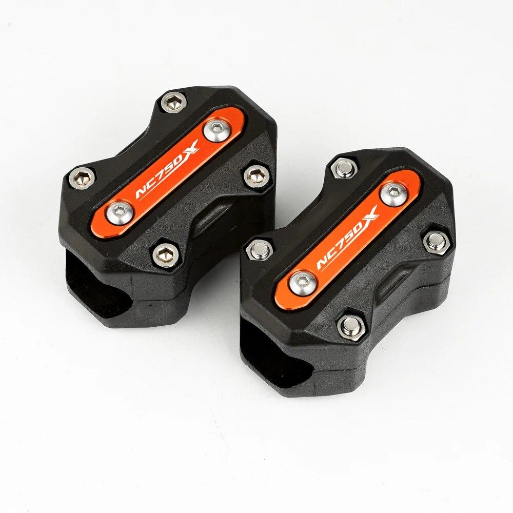 Подходит для Honda CB500X CB500F NC750X NC 750X круглый год защита двигателя мотоцикла защита бампера декоративный блок с лазерным логотипом