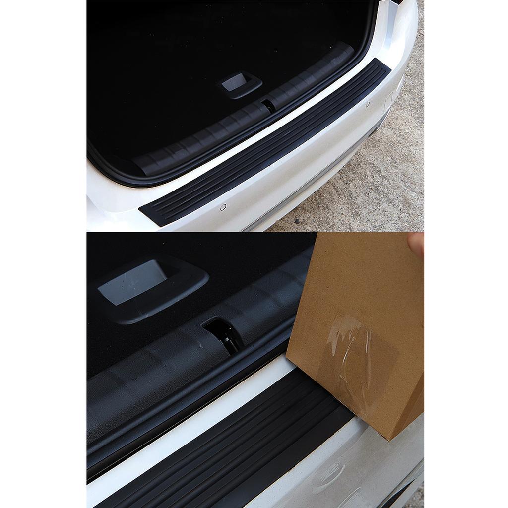 Черный резиновый задний бампер автомобиля, защитная накладка, полоска от царапин, подходит для Toyota Auris 2012 2013 2014 2015 2016 2017