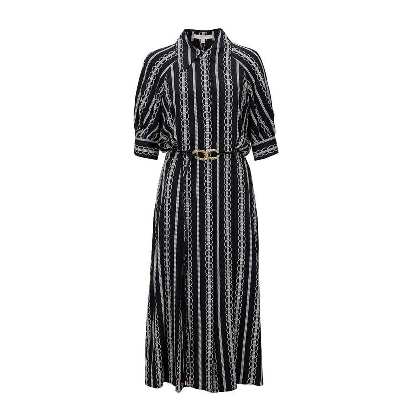 ELLASSAY Женское элегантное платье А-силуэта приталенного кроя