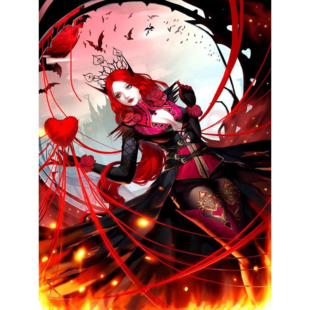 5D DIY Алмазная картина Вышивка крестиком Ангел Алмазная вышивка Портрет Мозаика Картина Rhinestone House Decor