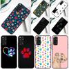 Чехол с рисунком лапки собаки и кошки для Xiaomi Redmi Note 13 Pro 14 12 9 10 11 Pro 10S 11S 12S Redmi 14C 13C 10C 12C