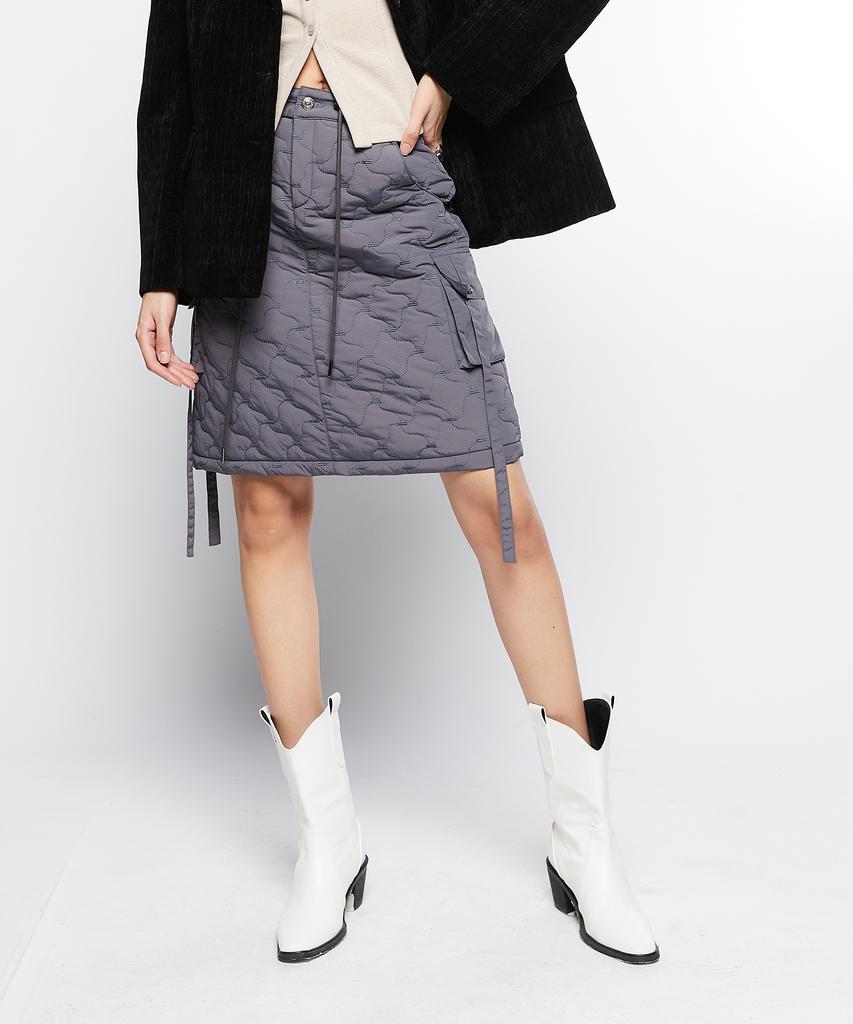 Latizen L7 Quilting Skirt(Charcoal)