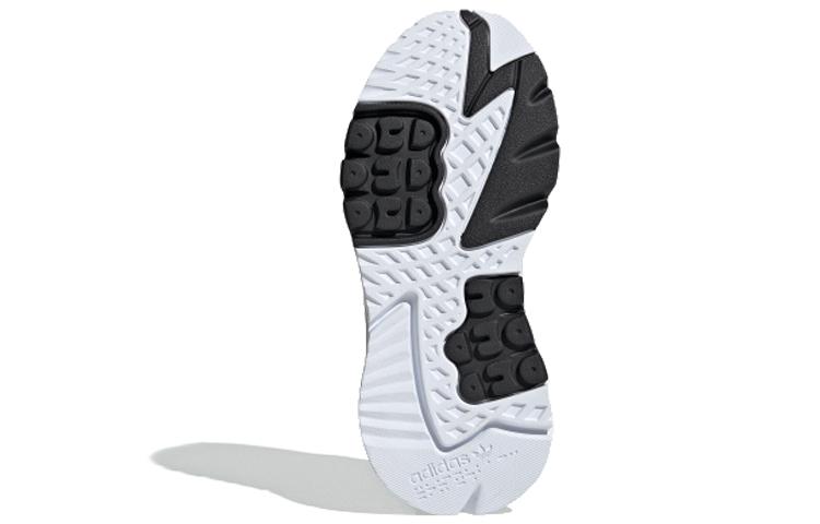 adidas Originals Nite Jogger Низкие Спортивные Повседневные Кроссовки Белый Коричневый Подростки EE6482