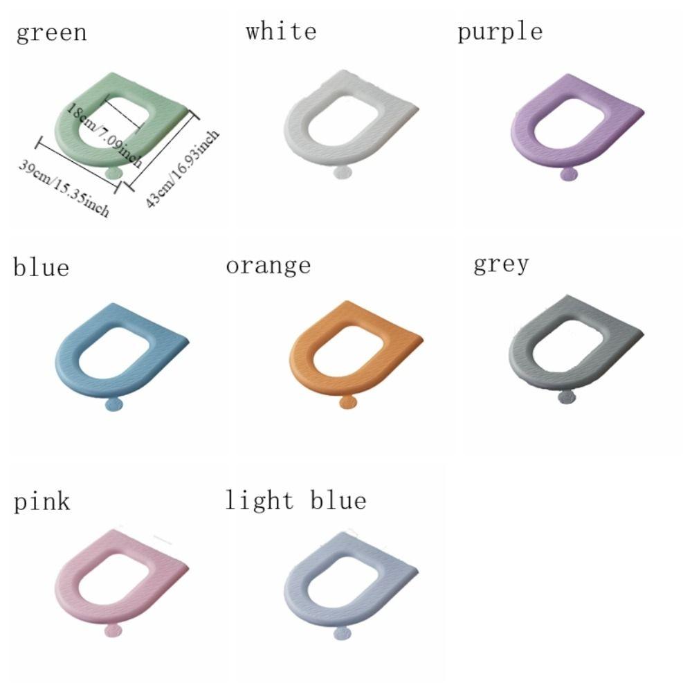 Моющаяся подушка для унитаза EVA Коврик для унитаза Аксессуары для унитаза Чехол для сиденья унитаза Ванная комната