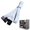 Two 8Pin to 16Pin 12VHPWR PCIE 5.0 Cable for Power Supply and High End Graphics Cards