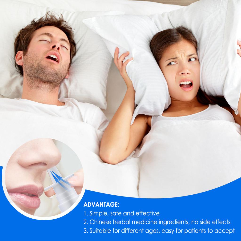 Herbal Anti-snoring Spray 30ml Natural Nasal Moisturizing Solution For Comfortable Sleep