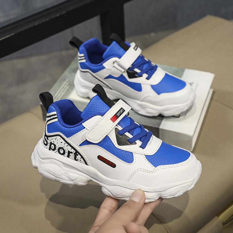 Boys shoes autumn sports leisure lightweight middle and older children running shoes children's dad shoes