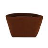 Felt Purse Organizer with Compartments Cosmetic Bag Portable Bucket Handbag Removable Inner Liner Women Suitable for Travel