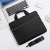 Тонкая сумка для ноутбука с ручкой, застежкой-молнией, ударопрочная, вместительная, двухслойная, держатель для хранения ноутбука