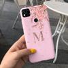 Для чехла Redmi 10A 10C Чехол-кейс Буква с Короной Никнейм Инициал Бампер Cqoue Для Xiaomi Redmi 10 2022 Redmi10 A C Корпус
