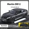 Масштаб 1/32 Aston Martin DB12 GT Суперкар Сплав Металл Литая под давлением Модель автомобиля Звук и свет Праздничный подарок Детская игрушечная машинка