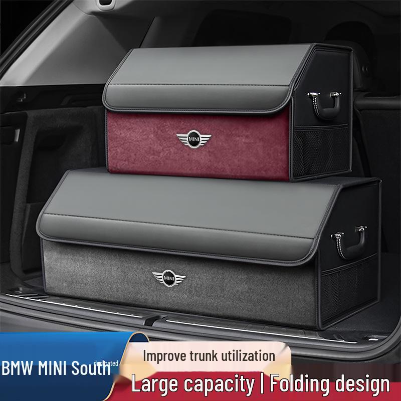Складная кожаная коробка для хранения в багажник BMW Mini - Аксессуар для интерьера автомобиля