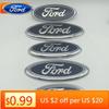 Car Sticker Ford New 2025 Hot 1pcs 3D for ford blue Car Front Head Hood Bonnet Emblem Rear Tail Bumper Trunk Steering Wheel cove