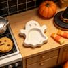 3D-печатные миниатюрные модели Летучая мышь Призрак Поднос для кукольного домика, Реквизит для Хэллоуинской диорамы, Настольные аксессуары для построения сцены, Скрытая коробка Фея