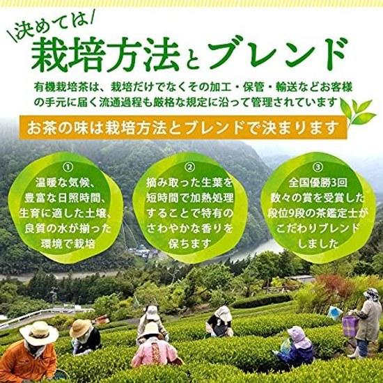 YAMASAN KYOTO UJI Organic Powdered Green Tea 80g Domestic JAS Certified Whole Leaves Catechin Japanese