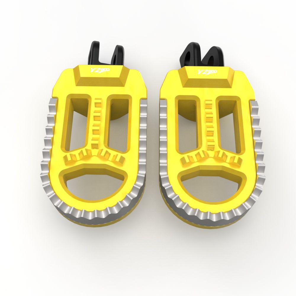 Foot Pegs Motorcycle Adjustable Footrest Footpegs Pedals For Yamaha YZ250F 2017 2018 2019 2020 YZ450F 2016 2017 2018 2019 2020