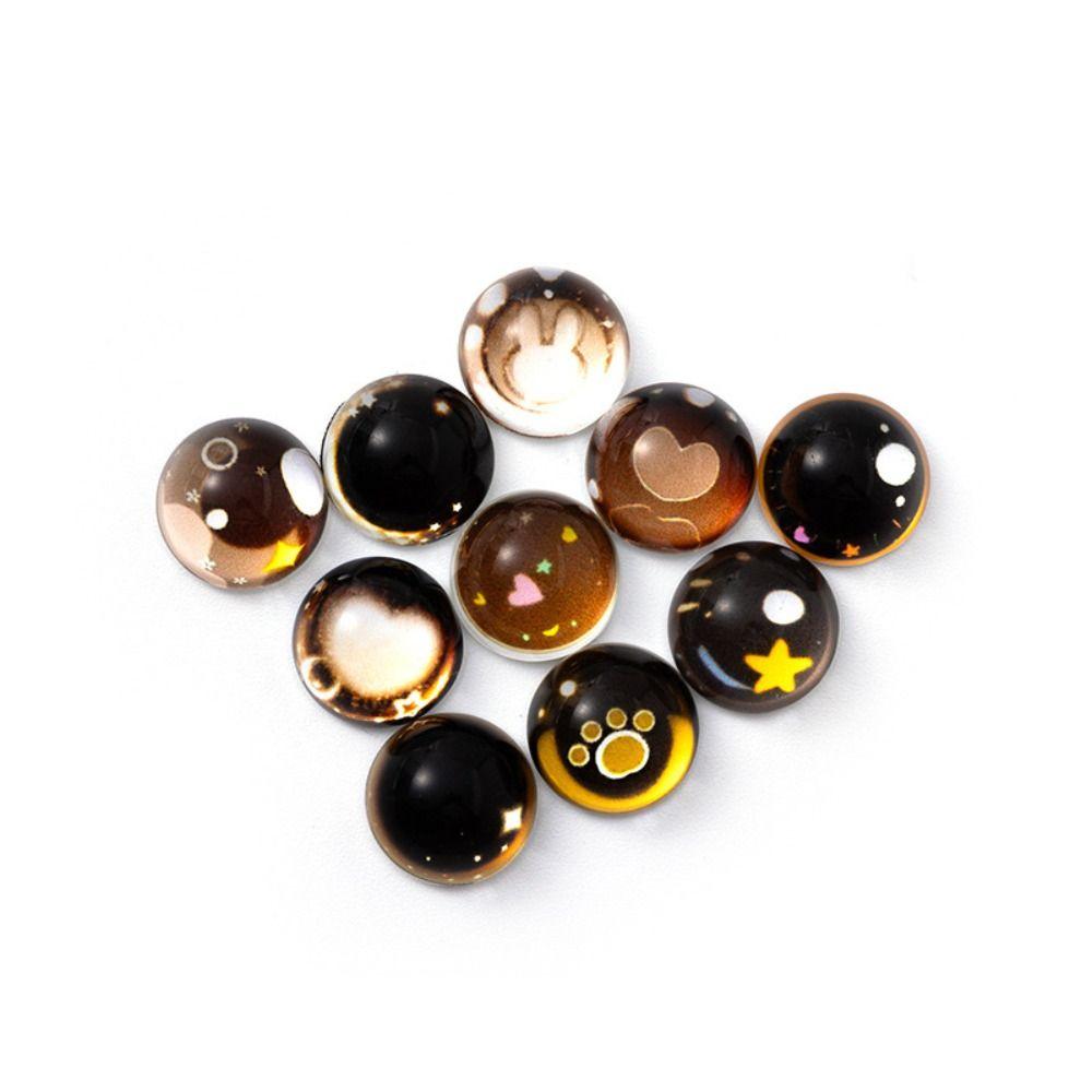 Plush Doll Access Flat Base Heart Eyes Anime Eyes Rabbit Star Eyeball Cat Paw Glass Eye Kids