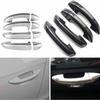 Глянцево-черные накладки на дверные ручки для VW Golf MK6 2009-2012