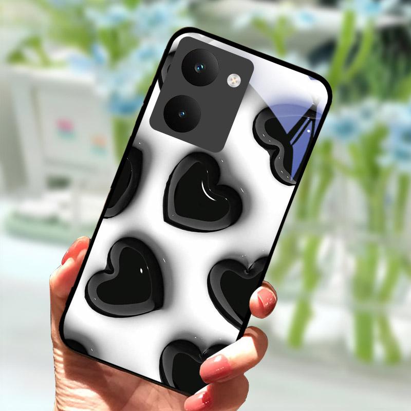 Чехол для Realme P3 Ultra 5G Ударопрочный чехол Закаленное стекло Задняя крышка Бампер Для телефона Realme P3ultra 5G RMX5030 Чехол Coque