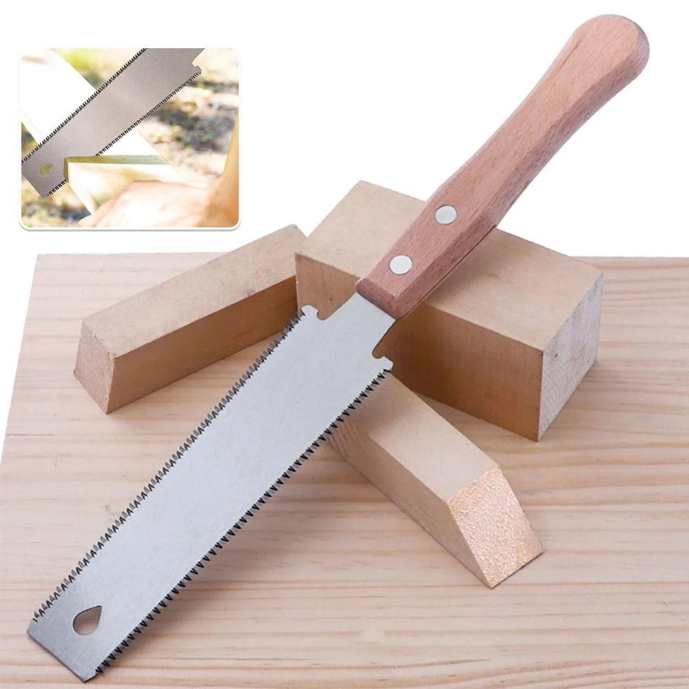 Durable Hand Pull Saw Flexible Straight Edge Saw Wood Cutting Tool Flat Cut Saw  Carpenter