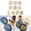Sealing Wax Stamp Head for Seal Envelope Invitation DIY Scrapbooking Music Themed Wax Seal Stamp Head Replacement