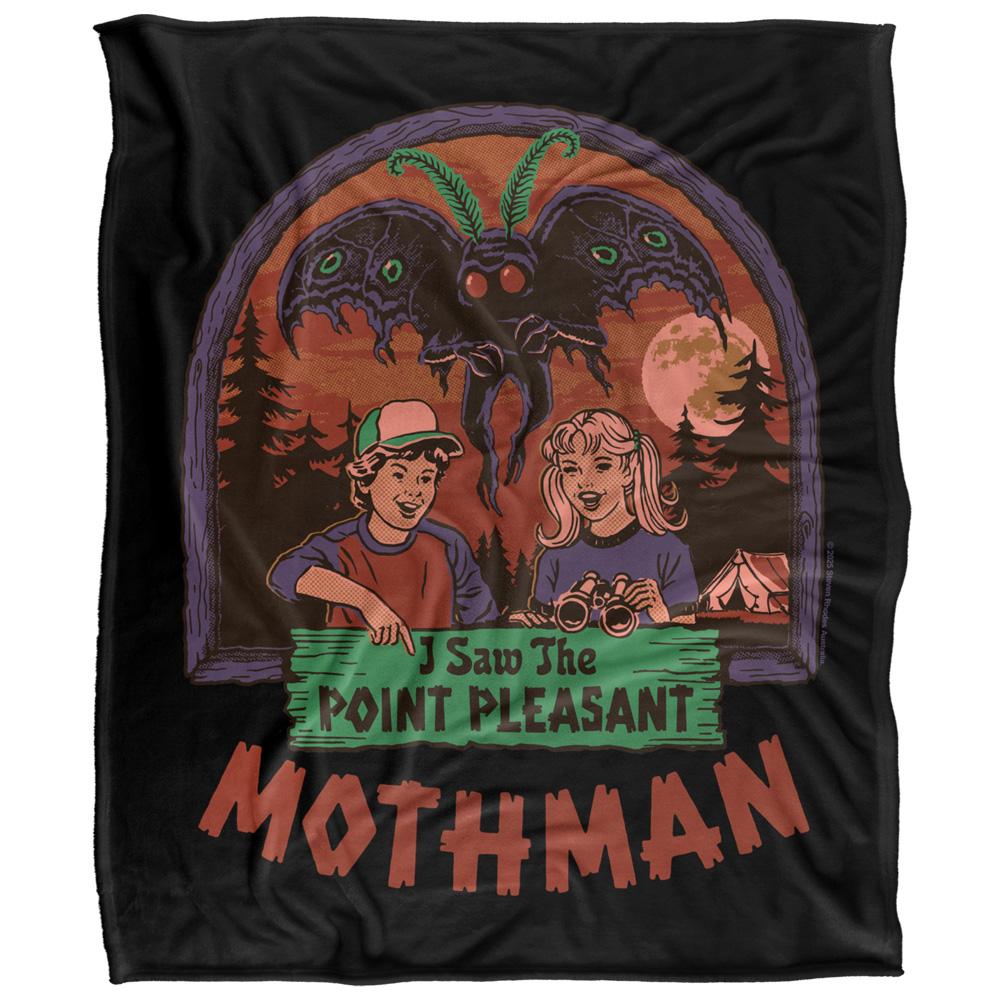 Steven Rhodes I Saw The Mothman Soft Touch Blanket