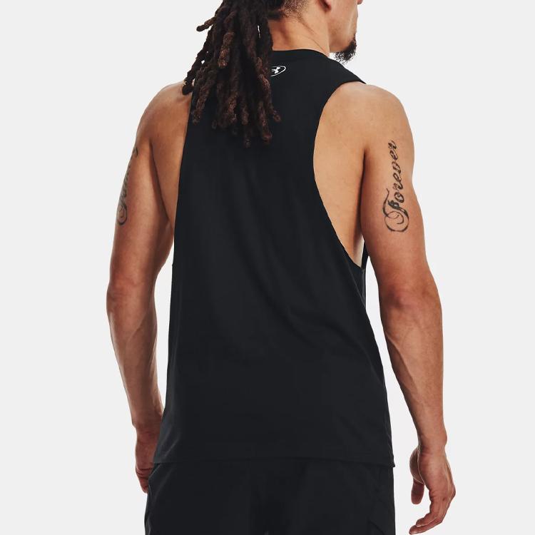 Under Armour Мужская майка Project Rock Черная 1377290-001