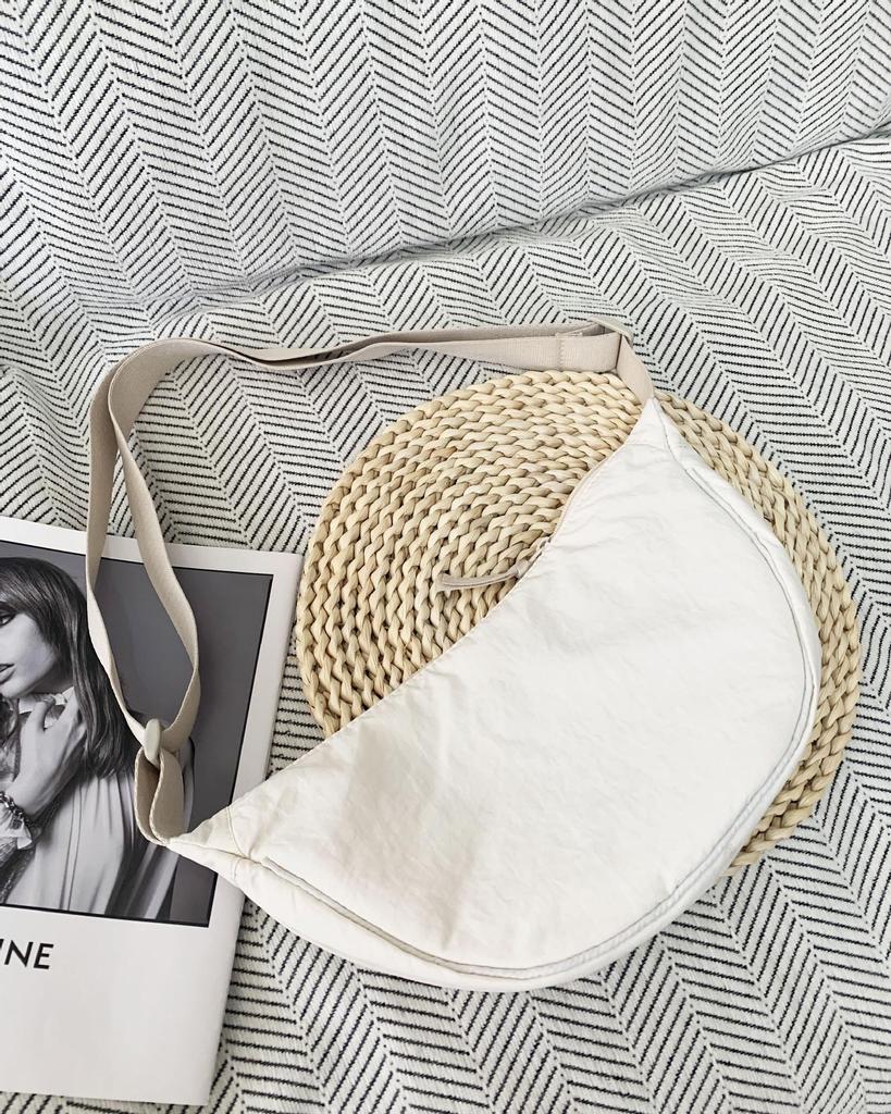 U-Style 2025 Женская модная нейлоновая сумка-пельмень кроссбоди - Легкая, универсальная, маленькая наплечная сумка