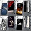 Музыкальная Пианино Элегантный Чехол Для Samsung Galaxy S23 S21 Ultra S20 FE S9 S10 Plus Note 10 Note 20 S22 Ultra Fundas Coque