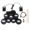 Children's & Adult Portable USB Electronic Drum Set - Foldable, Quiet, Beginner-Friendly