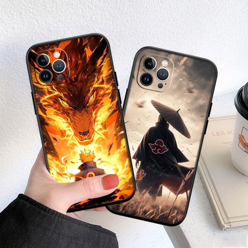 LO9 Anime Naruto Soft Shell Phone Case for OPPO A3 Pro A72 A74 A76 A77 A77S A78 A79 A94 A95 A18 A40M A58