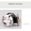 KK&FING Invisible door concealed lock single-sided double-sided pull ring concealed lock bedroom living room lock door lock