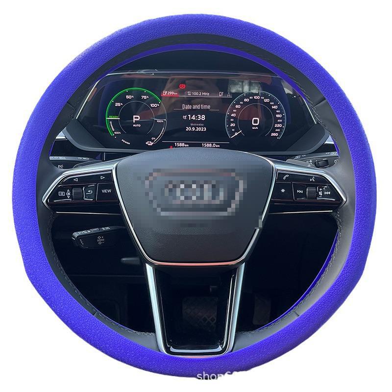 Универсальный нескользящий силиконовый чехол на руль – без запаха, впитывающий пот, всесезонный, для мужчин и женщин