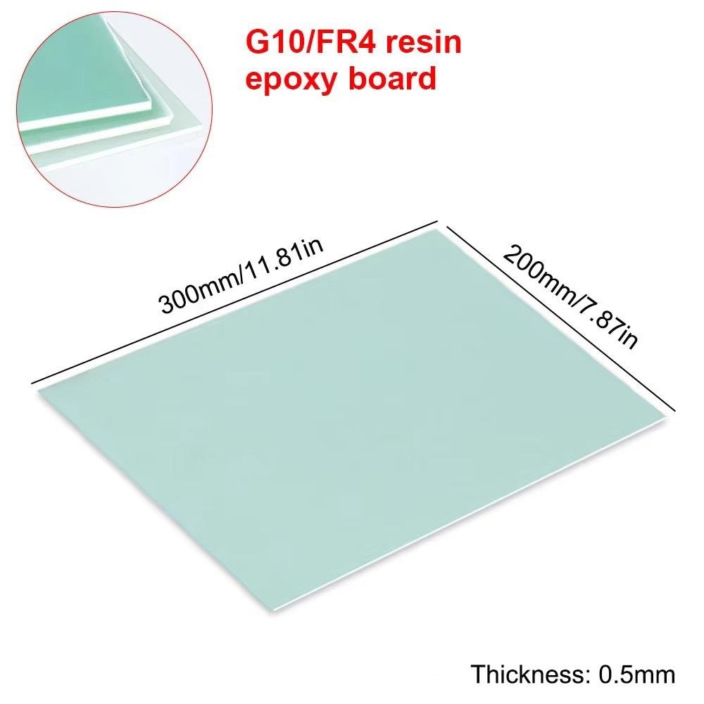 Светло-зеленая эпоксидная пластина, высокотемпературная, изоляционная плата, для самостоятельной сборки аккумуляторного блока